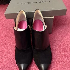 Come Nokes Leather and Suede Ankle Boot — Size 38